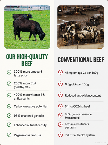 🥩 Savory Angus Brisket Beef Jerky | 100% Grass-Fed, High-Protein Snack-Luke