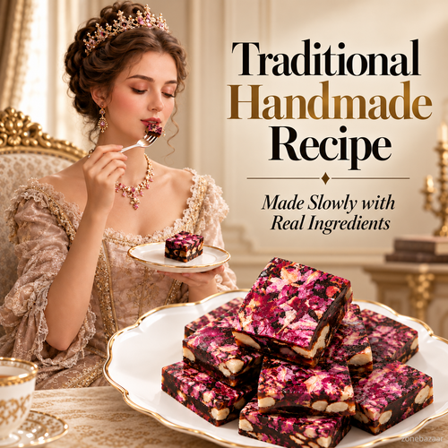 Gourmet Rose and Walnut Fruit-Flavored Treats— Chewy, Nutty & 100% Wholesome-Luke