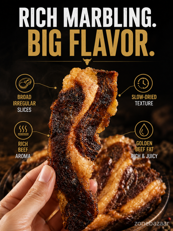🥩 Savory Angus Brisket Beef Jerky | 100% Grass-Fed, High-Protein Snack-Luke