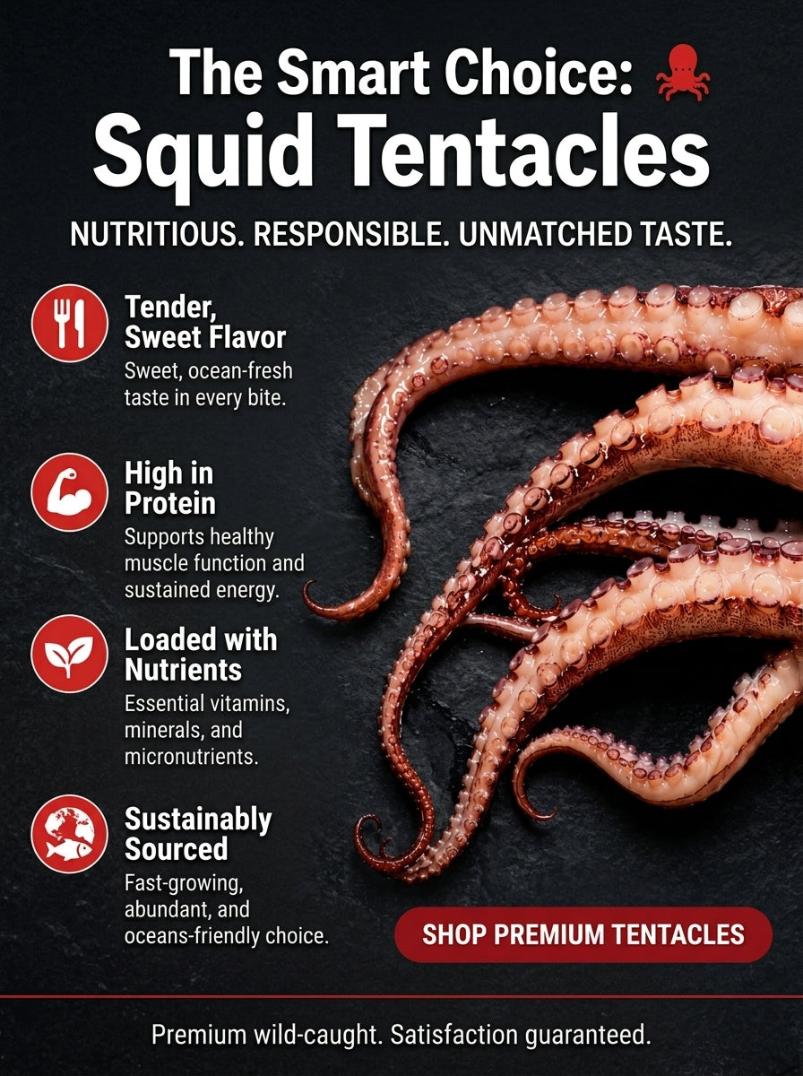🦑Smoky BBQ Whole Squid – High-Protein, No-Mess Snack Packs-Luke