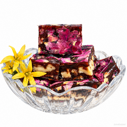Gourmet Rose and Walnut Fruit-Flavored Treats— Chewy, Nutty & 100% Wholesome-Luke
