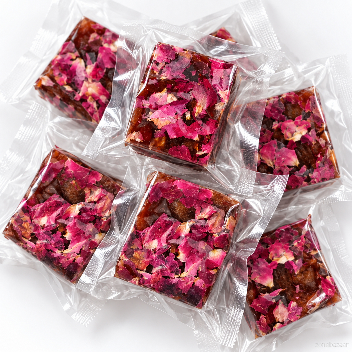 Gourmet Rose and Walnut Fruit-Flavored Treats— Chewy, Nutty & 100% Wholesome-Luke